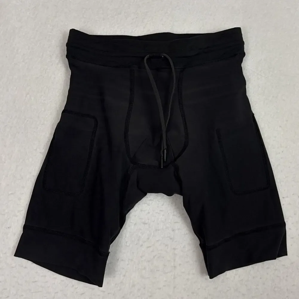 Lululemon T.H.E. Short Mens Small 9” Mercury Deep Coal Luxtreme Lined Training